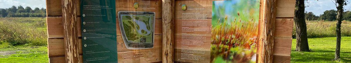 Informatiebord Natuurbegraafplaats Geestmerloo